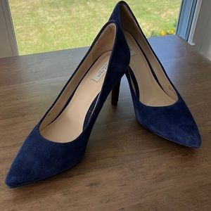 Cole Haan Royal Blue Suede Pumps Size 7.5